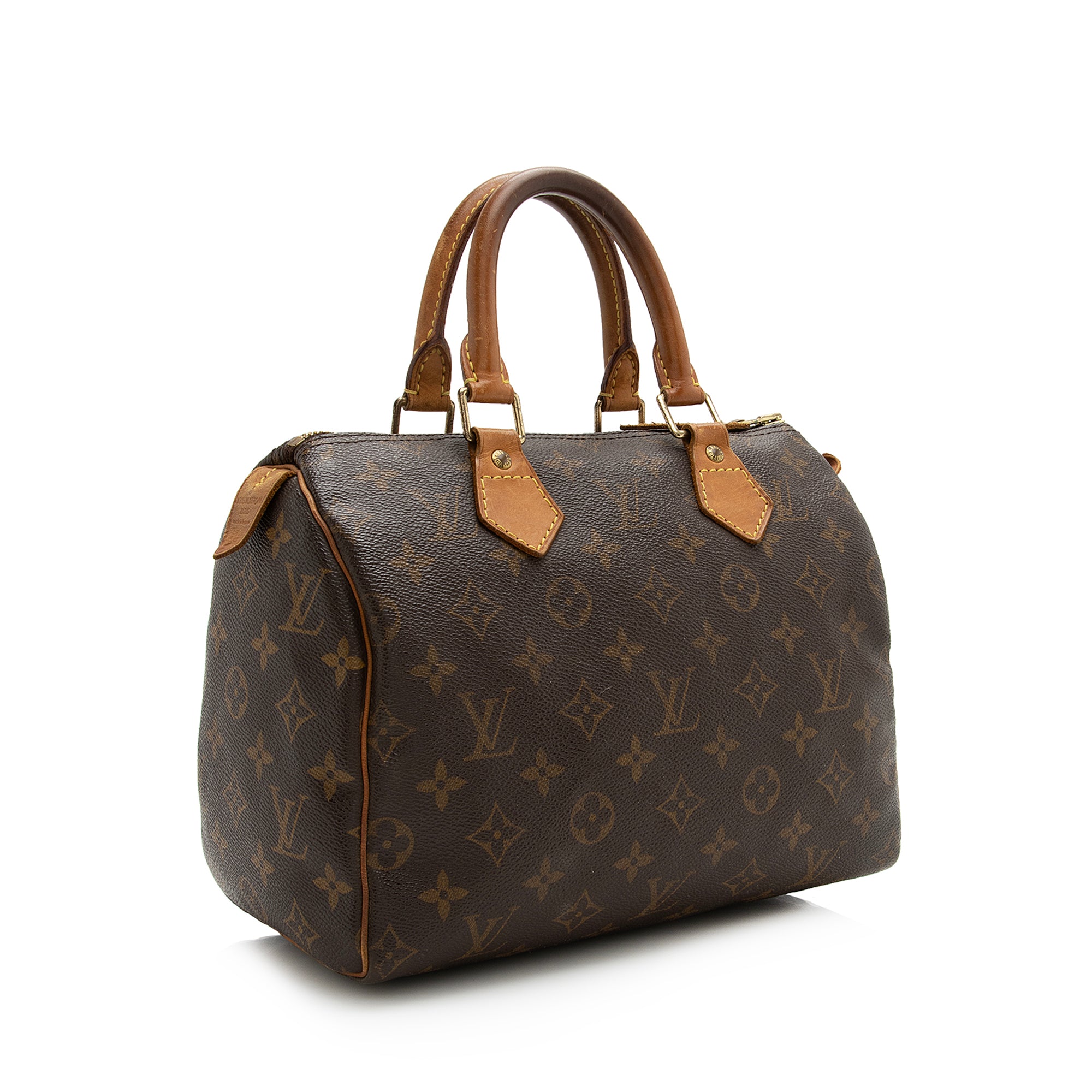 Louis Vuitton Vintage Monogram Canvas Speedy 25 Satchel (SHF-22415)