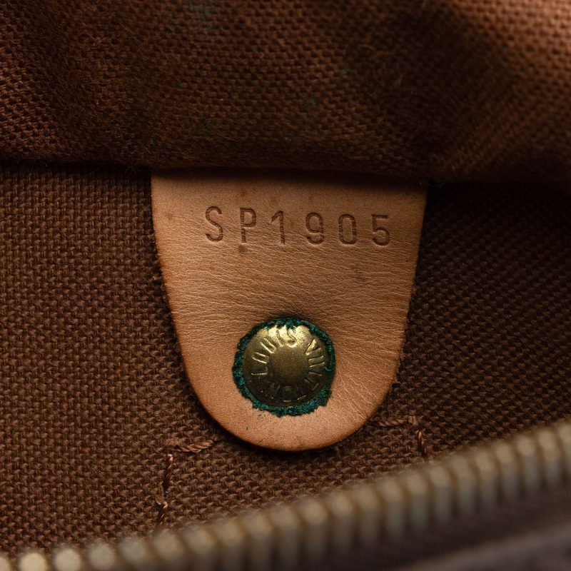 Louis Vuitton Vintage Monogram Canvas Speedy 25 Satchel (SHF-kLTROE) - Image 5