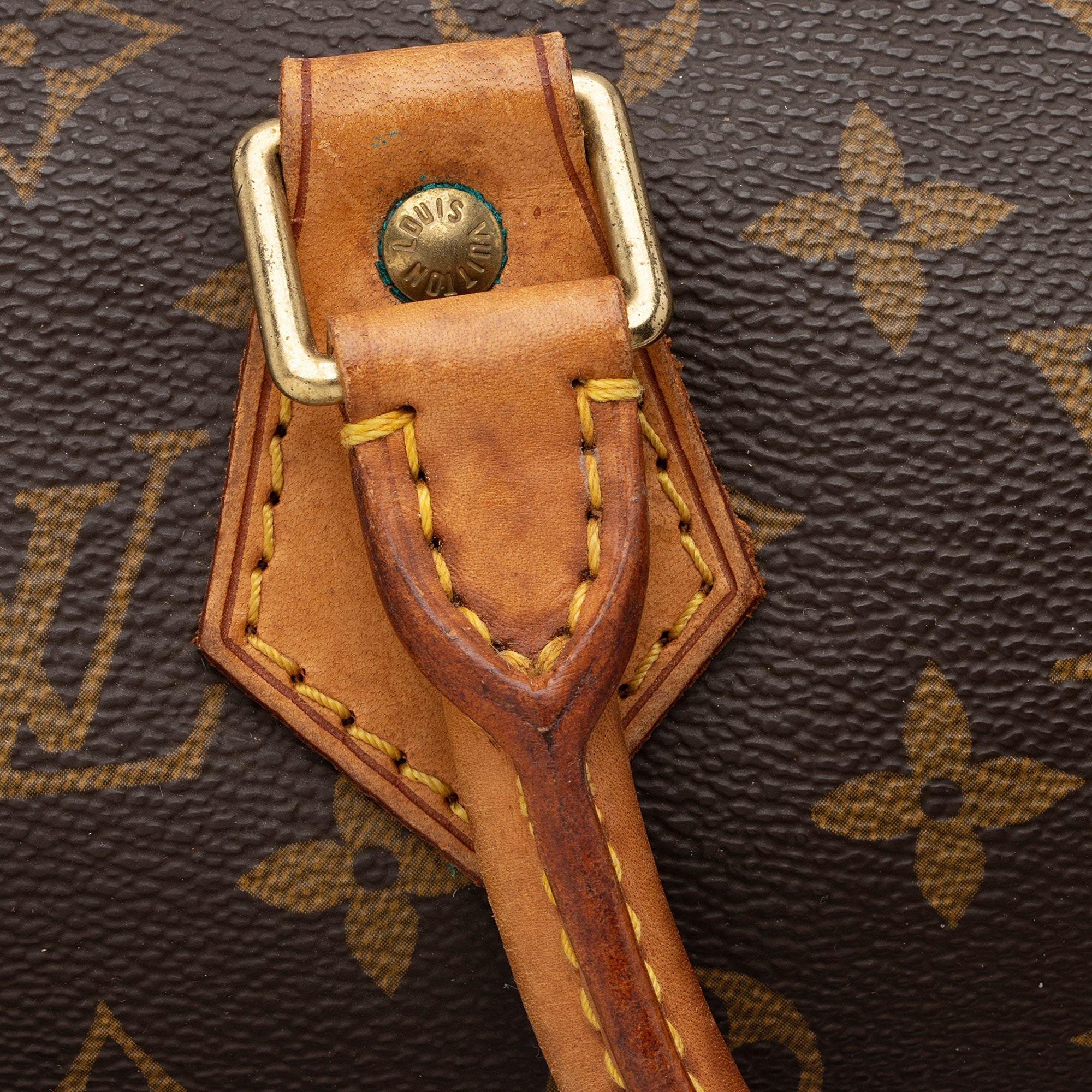 Louis Vuitton Vintage Monogram Canvas Speedy 25 Satchel (SHF-kLTROE) - Image 9