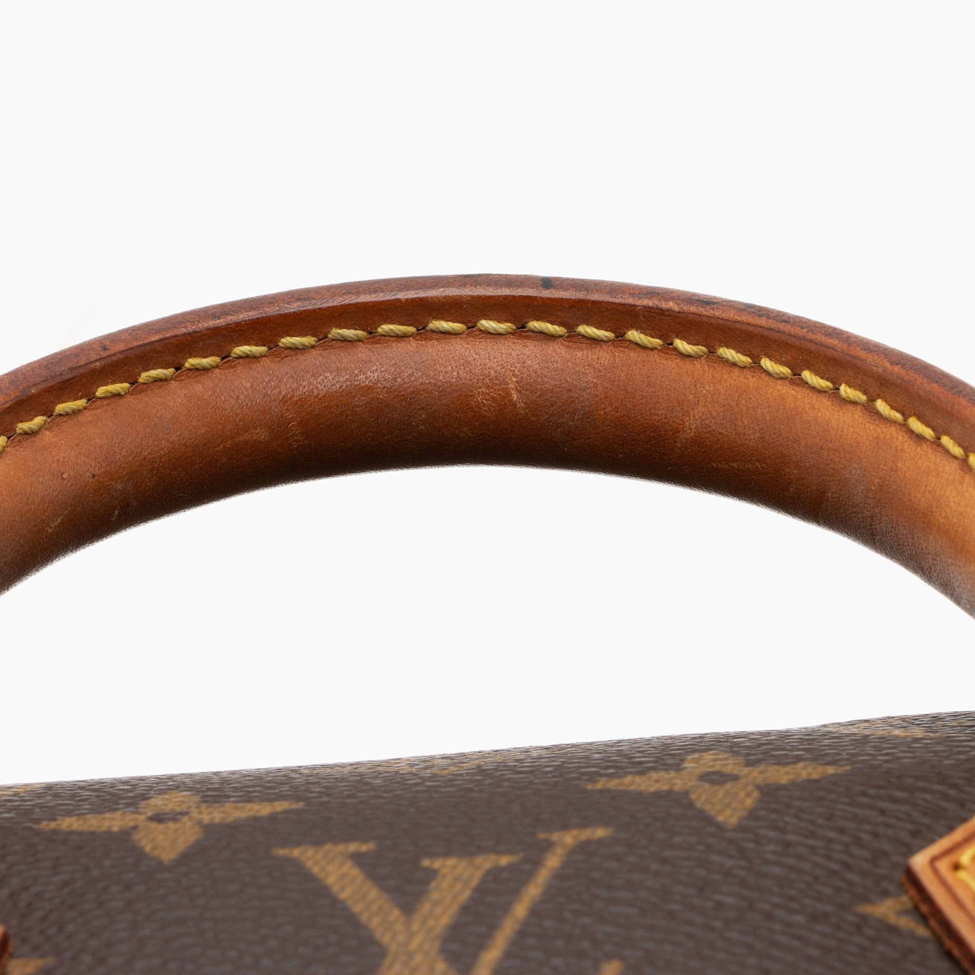 Louis Vuitton Vintage Monogram Canvas Speedy 25 Satchel (SHF-kLTROE) - Image 11