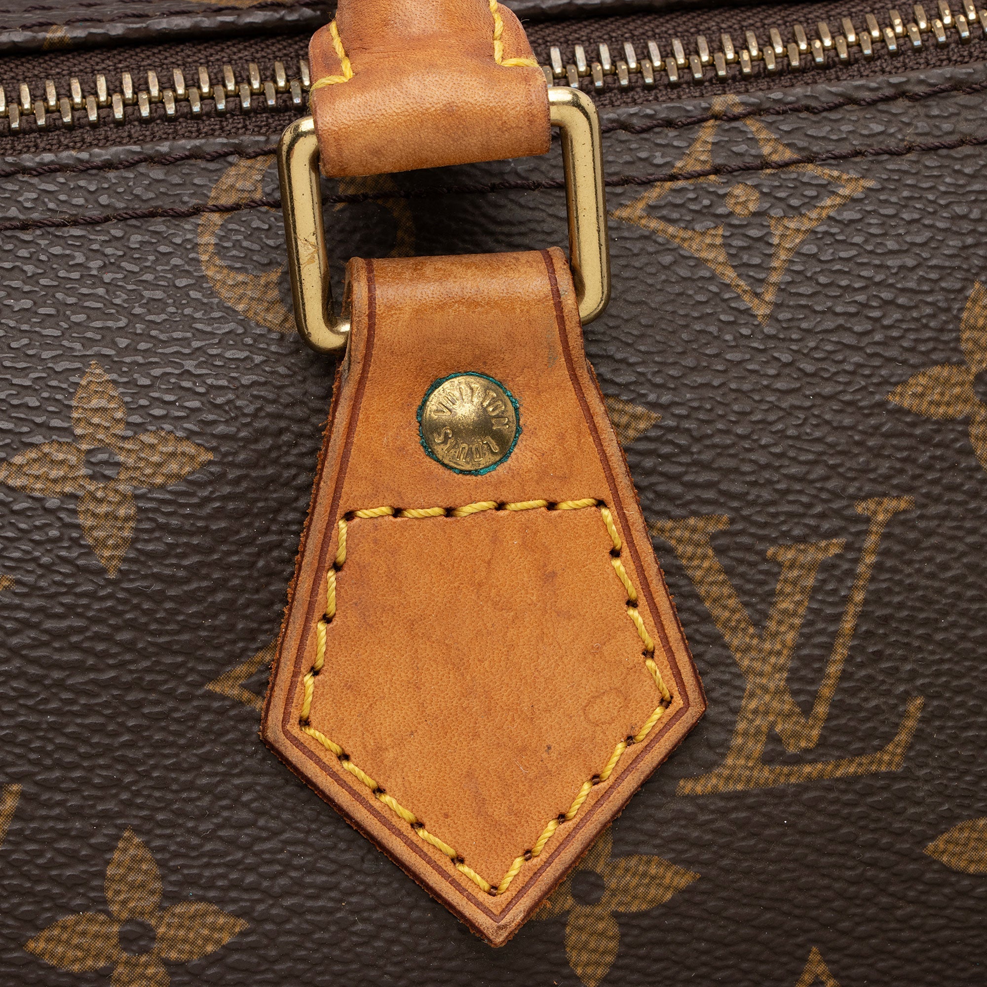 Louis Vuitton Vintage Monogram Canvas Speedy 25 Satchel (SHF-kLTROE) - Image 17