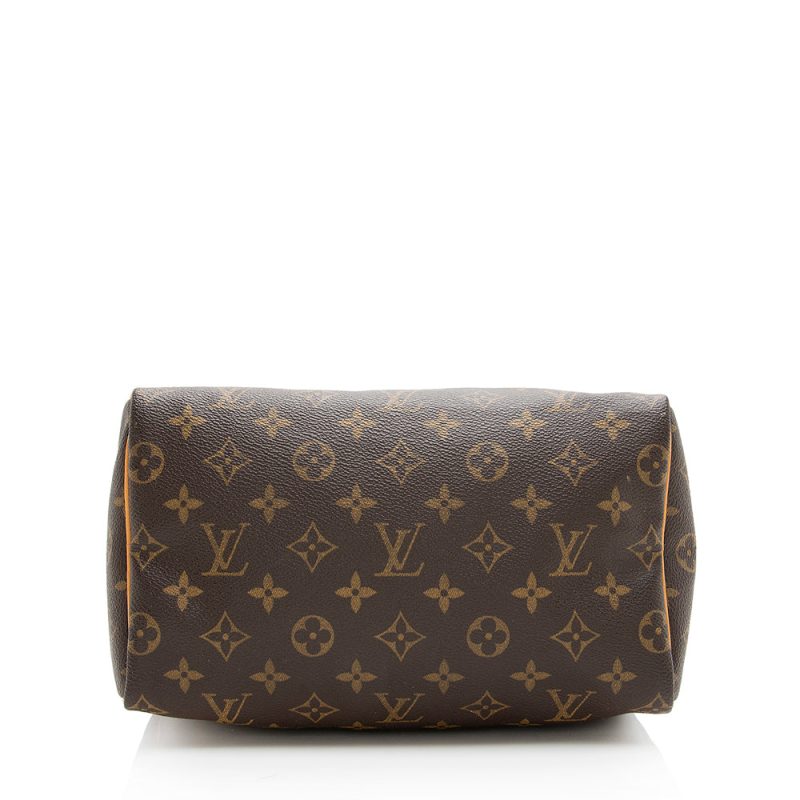 Louis Vuitton Vintage Monogram Canvas Speedy 25 Satchel (SHF-5p2onE) - Image 3