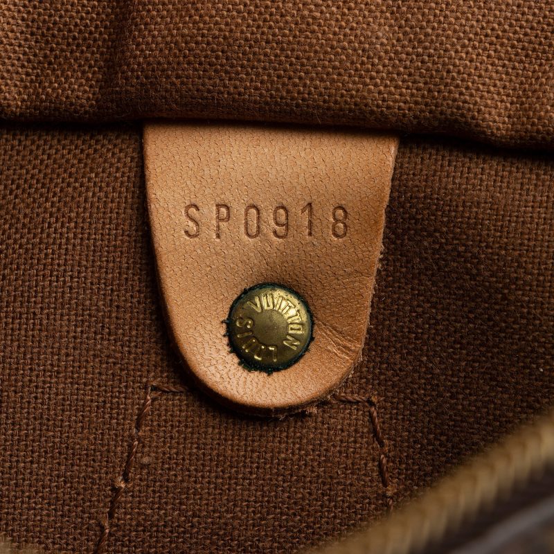 Louis Vuitton Vintage Monogram Canvas Speedy 25 Satchel (SHF-5p2onE) - Image 5