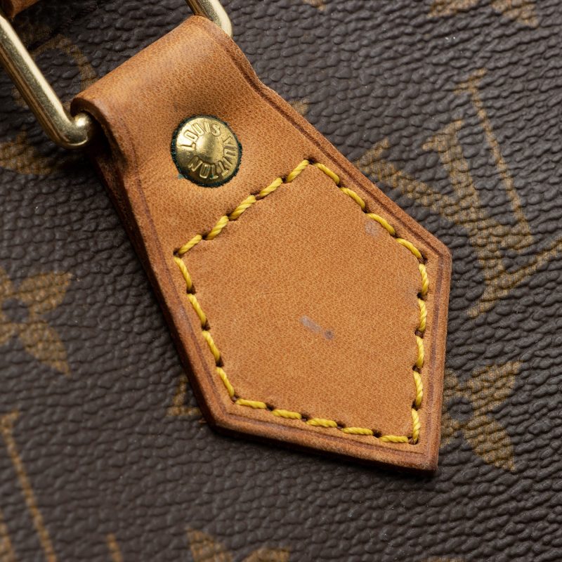 Louis Vuitton Vintage Monogram Canvas Speedy 25 Satchel (SHF-5p2onE) - Image 12
