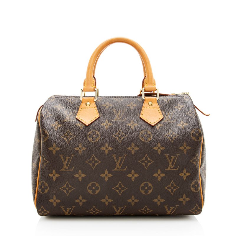 Louis Vuitton Vintage Monogram Canvas Speedy 25 Satchel (SHF-5p2onE) - Image 16