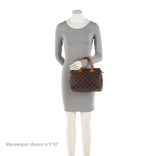 Louis Vuitton Vintage Monogram Canvas Speedy 25 Satchel (SHF-5p2onE) - Image 4