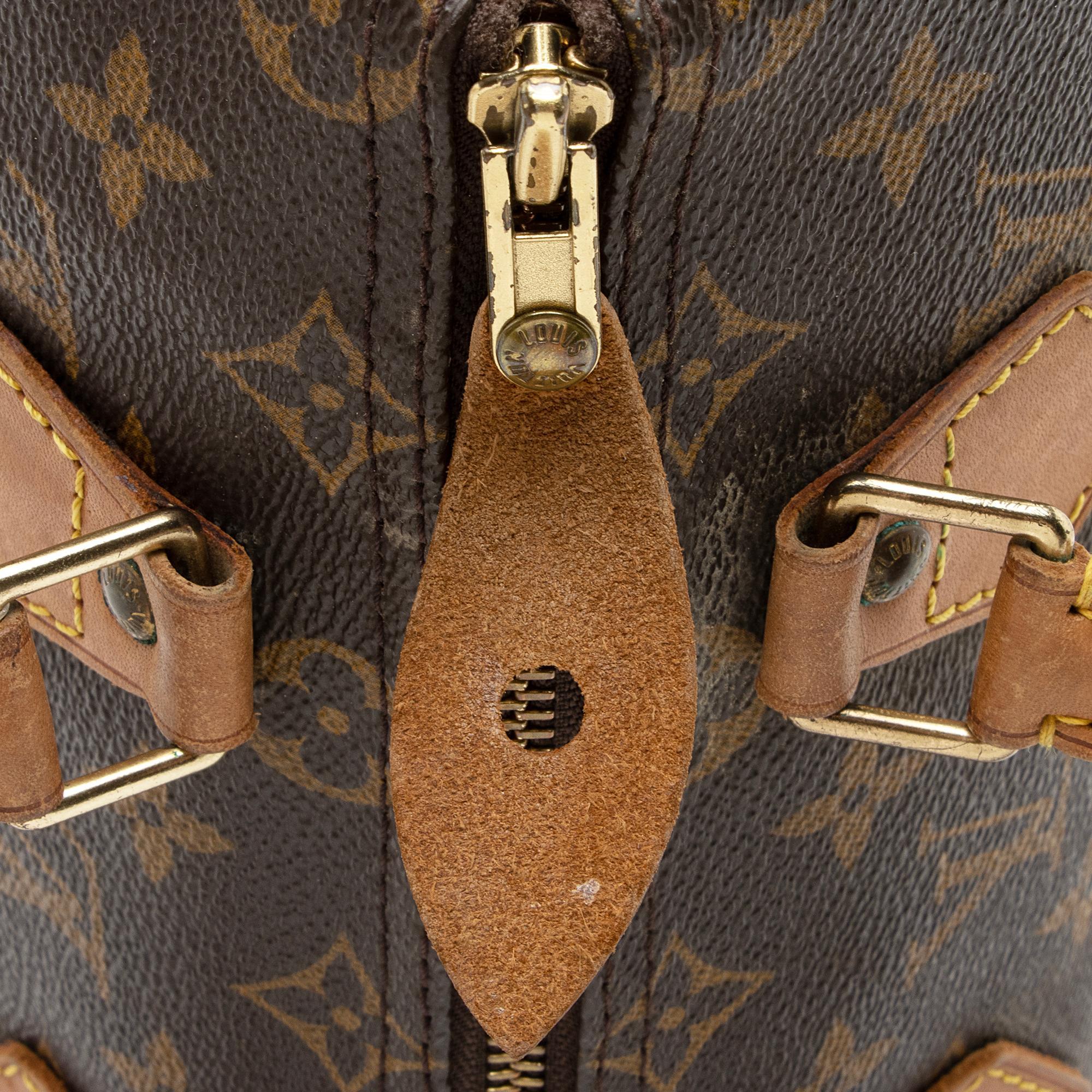 Louis Vuitton Vintage Monogram Canvas Speedy 25 Satchel (SHF-Ywv9Hm) - Image 8