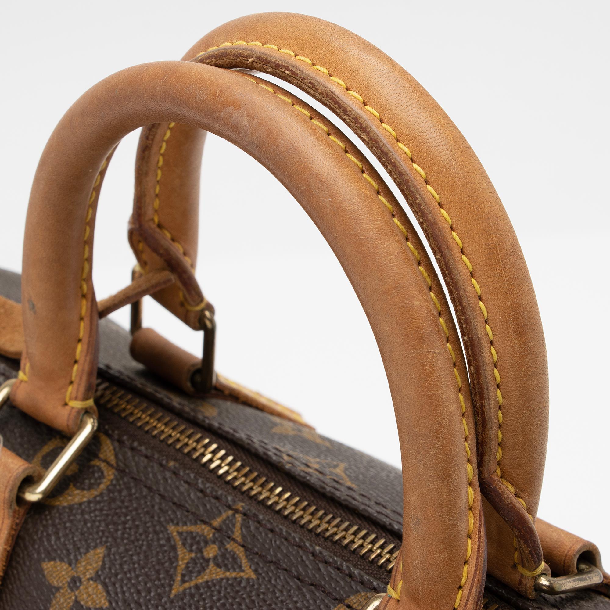 Louis Vuitton Vintage Monogram Canvas Speedy 25 Satchel (SHF-Ywv9Hm) - Image 19