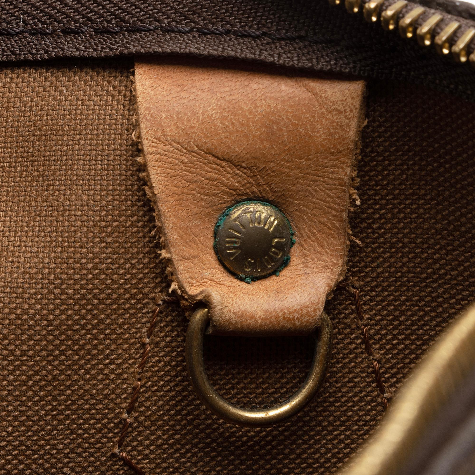Louis Vuitton Vintage Monogram Canvas Speedy 25 Satchel (SHF-Ywv9Hm) - Image 9