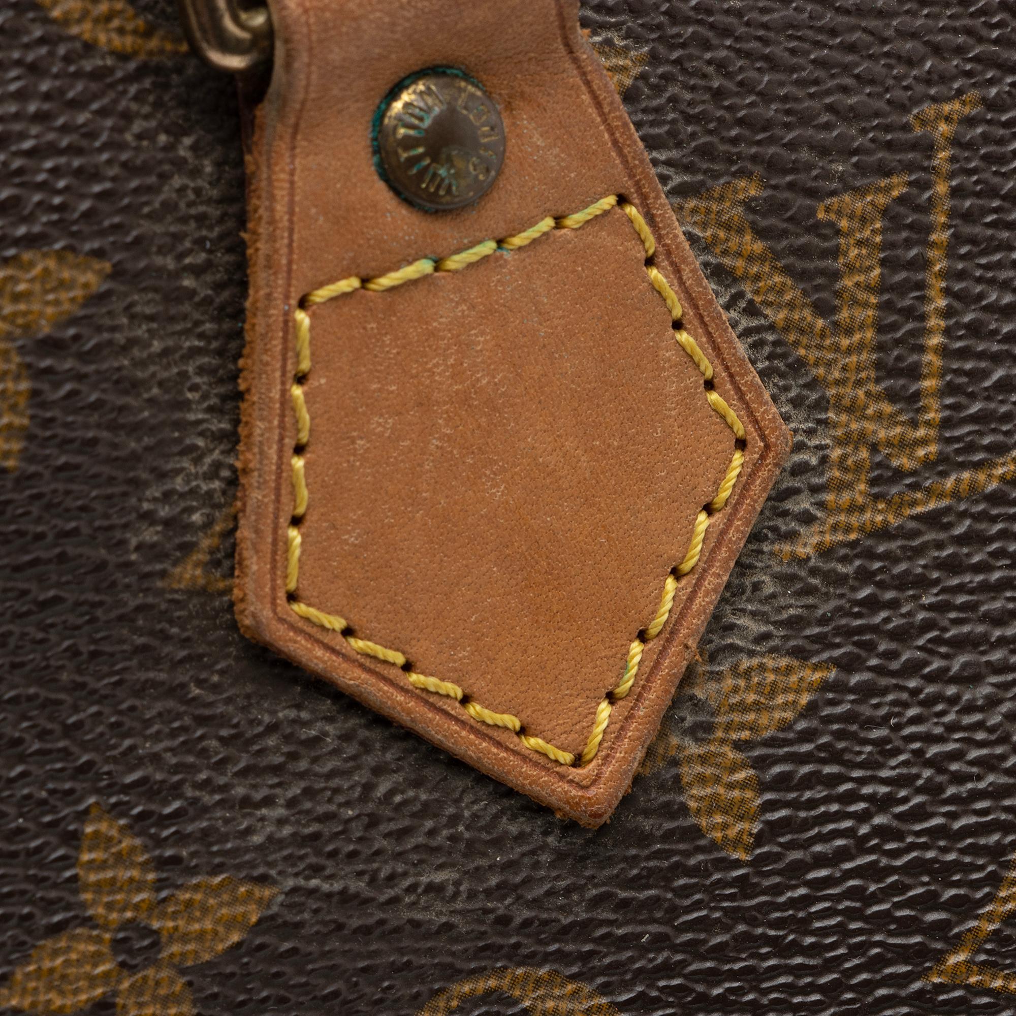 Louis Vuitton Vintage Monogram Canvas Speedy 25 Satchel (SHF-Ywv9Hm) - Image 14