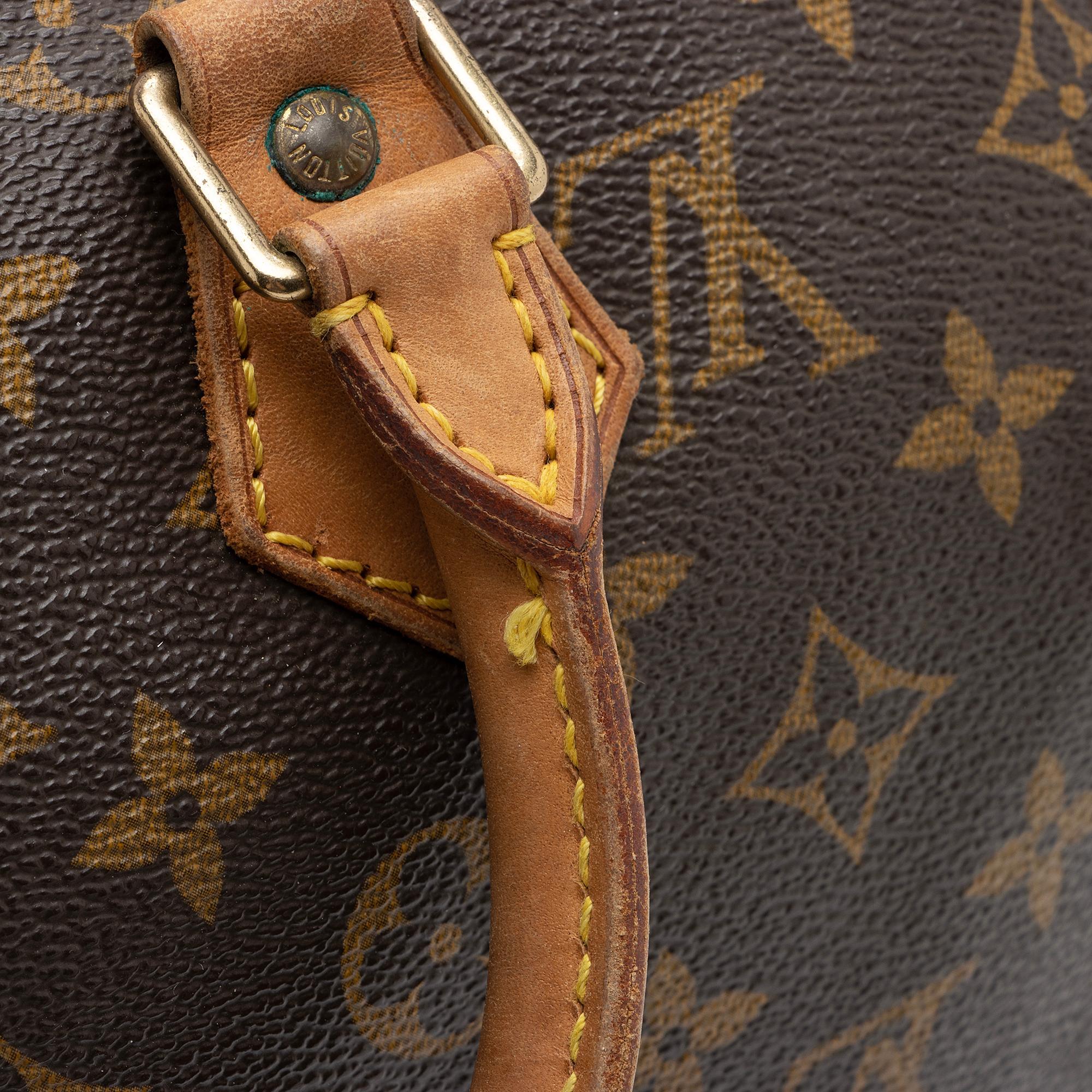 Louis Vuitton Vintage Monogram Canvas Speedy 25 Satchel (SHF-Ywv9Hm) - Image 15