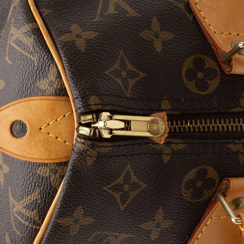 Louis Vuitton Vintage Monogram Canvas Speedy 30 Satchel - FINAL SALE (SHF-VUH7fs) - Image 8