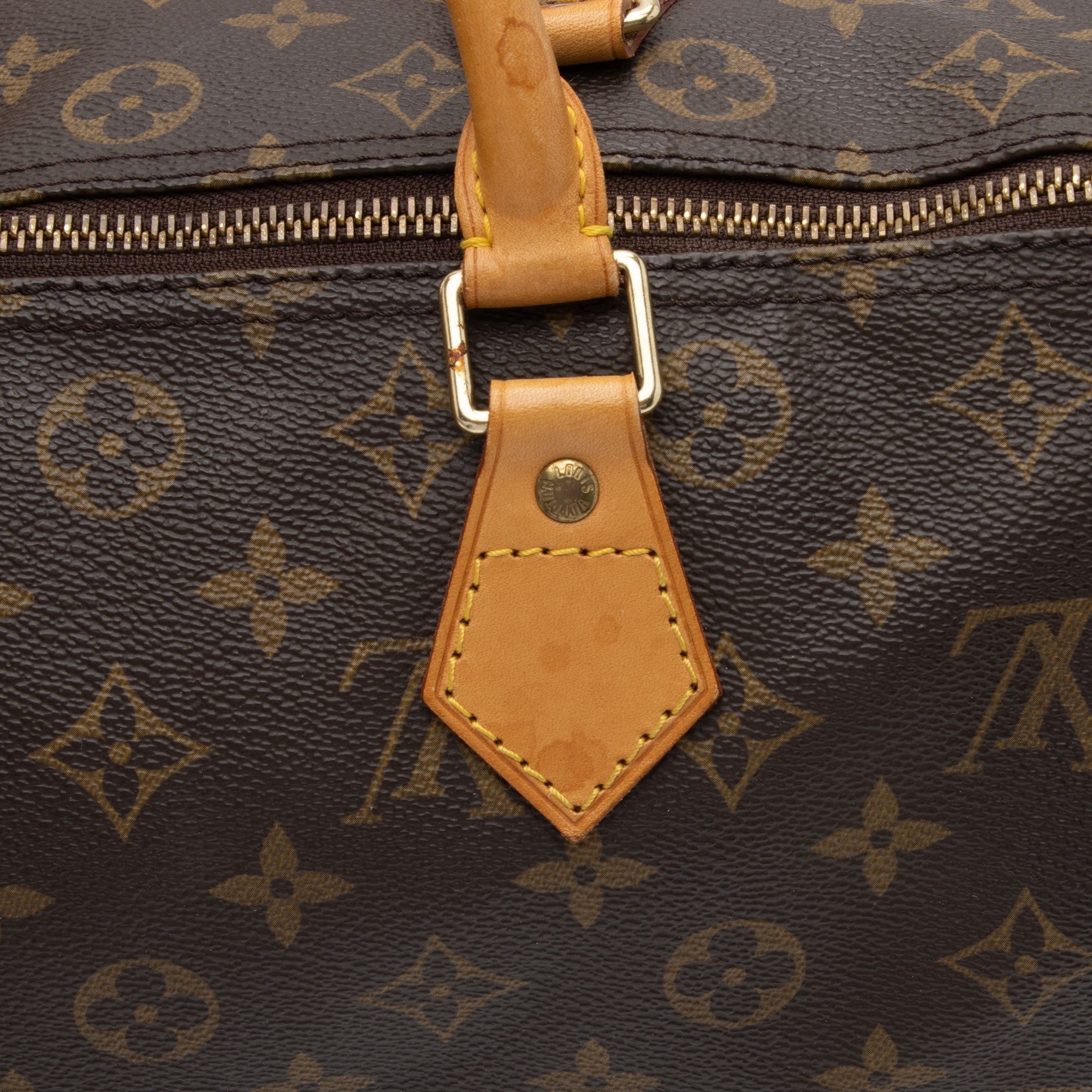 Louis Vuitton Vintage Monogram Canvas Speedy 30 Satchel - FINAL SALE (SHF-VUH7fs) - Image 13