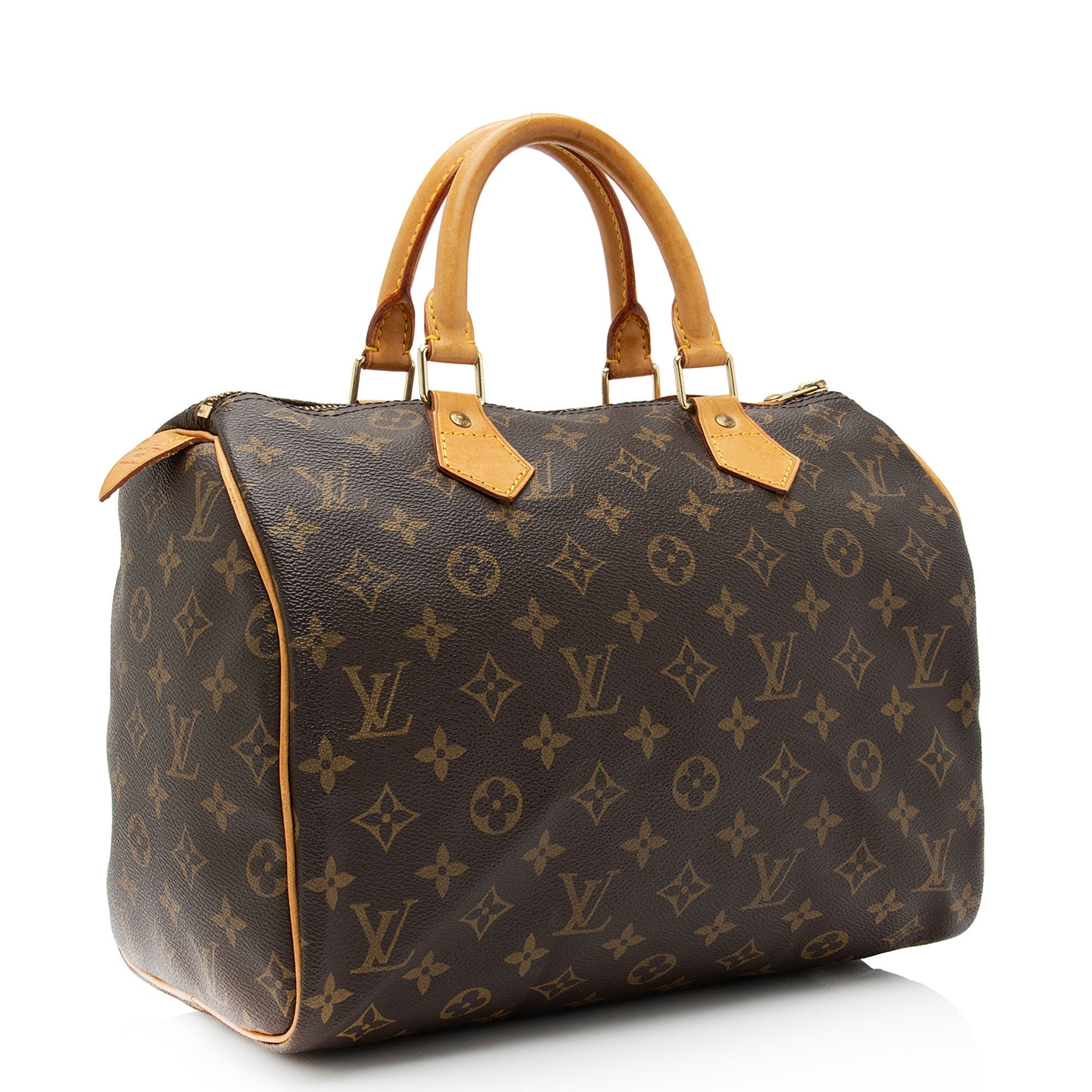 Louis Vuitton Vintage Monogram Canvas Speedy 30 Satchel - FINAL SALE (SHF-VUH7fs)