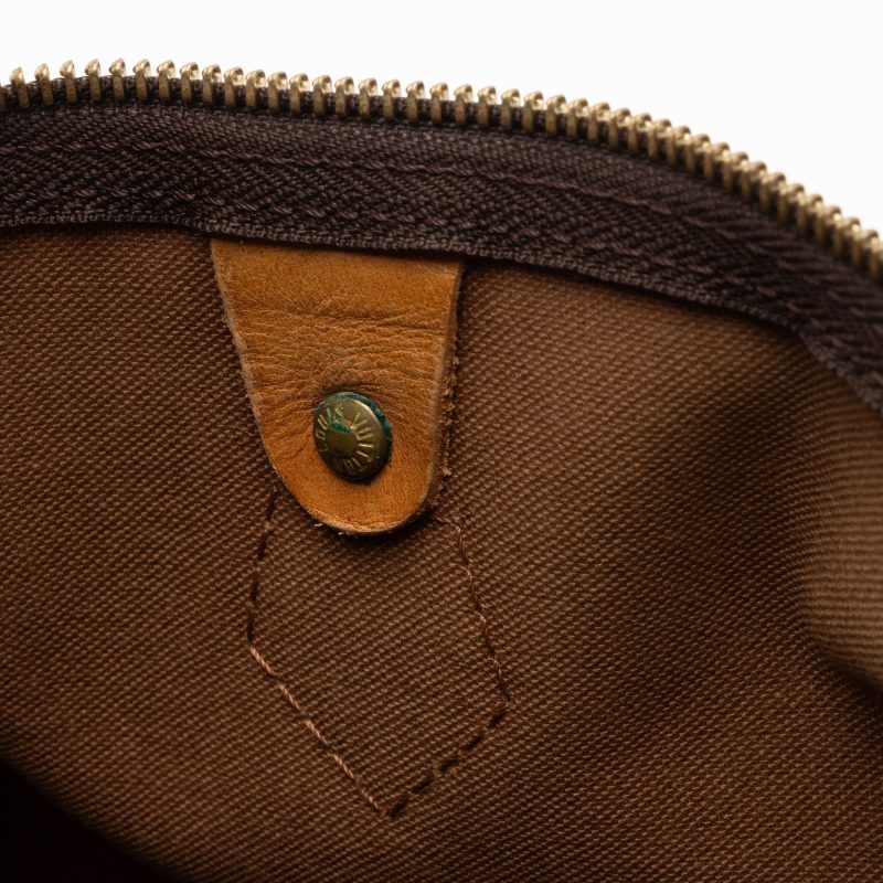 Louis Vuitton Vintage Monogram Canvas Speedy 30 Satchel - FINAL SALE (SHF-i487yQ) - Image 11