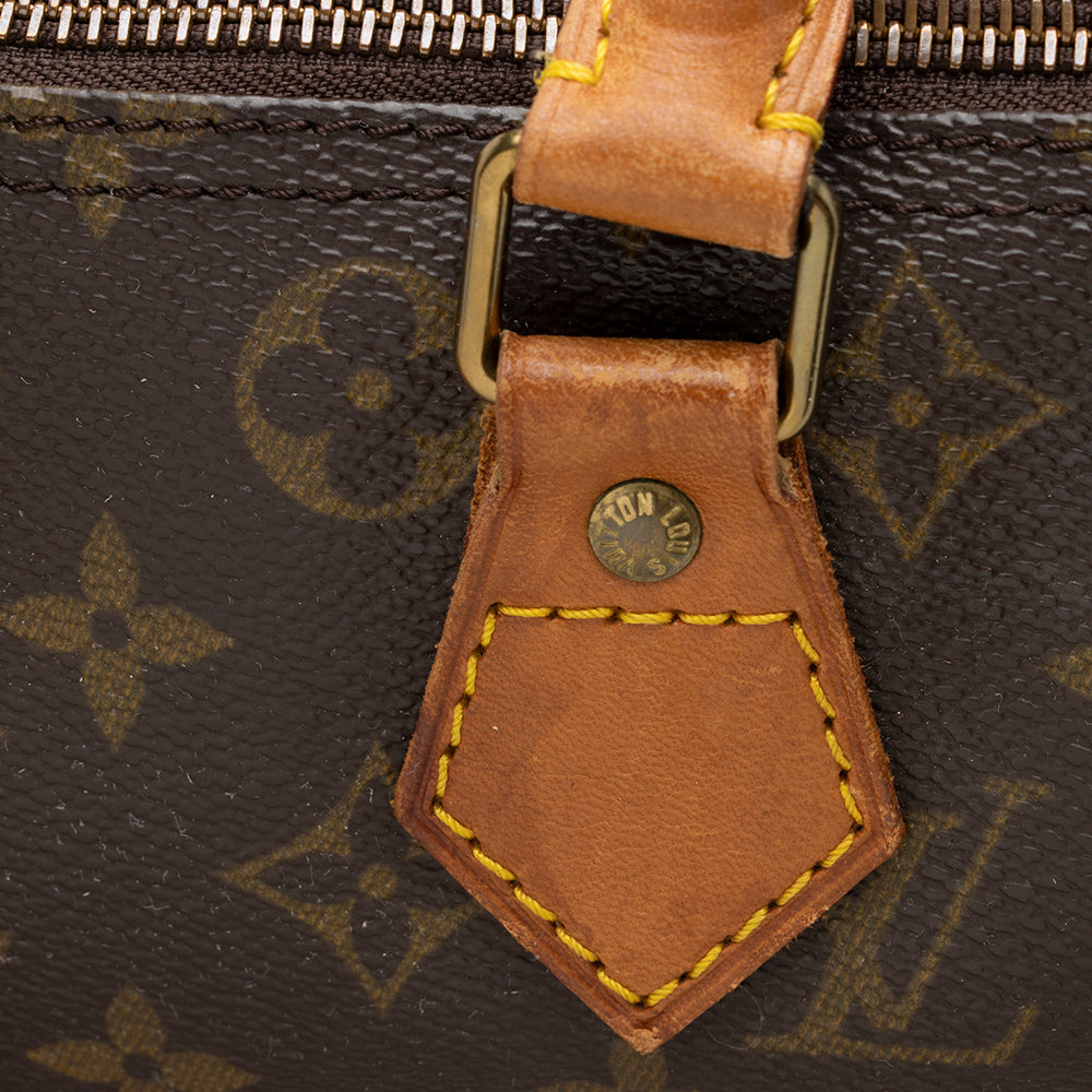 Louis Vuitton Vintage Monogram Canvas Speedy 30 Satchel (SHF-16524) - Image 14