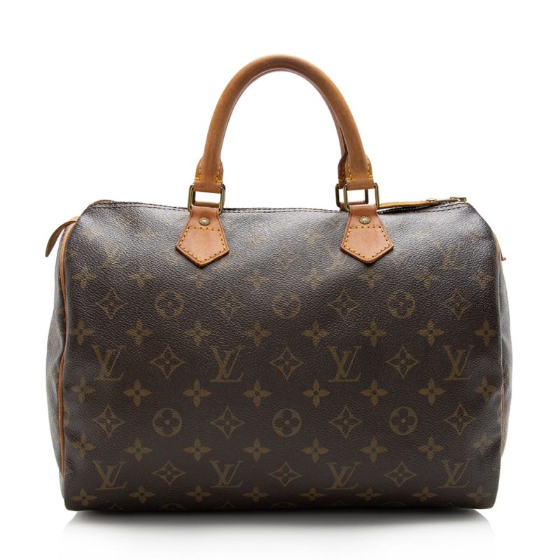 Louis Vuitton Vintage Monogram Canvas Speedy 30 Satchel (SHF-16524) - Image 16