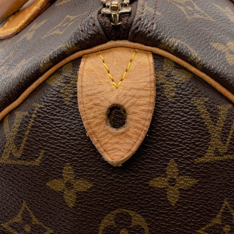 Louis Vuitton Vintage Monogram Canvas Speedy 30 Satchel (SHF-16597) - Image 17