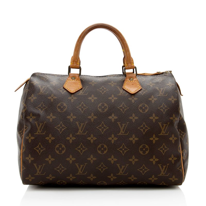 Louis Vuitton Vintage Monogram Canvas Speedy 30 Satchel (SHF-16597) - Image 19