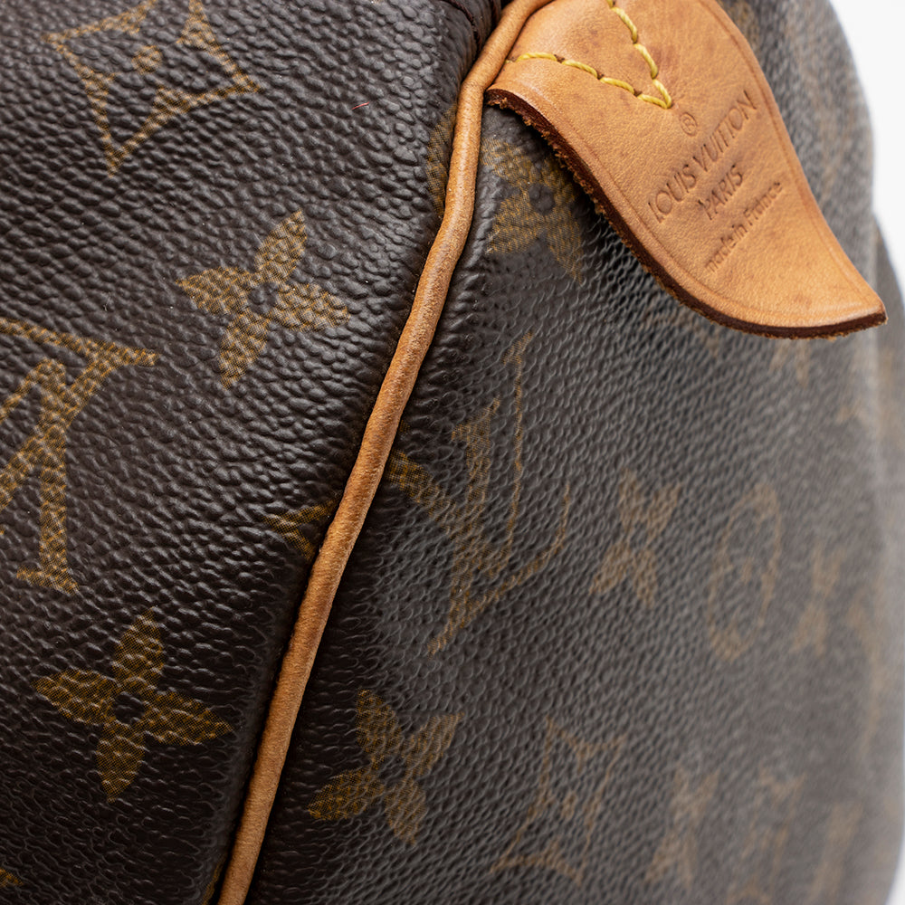 Louis Vuitton Vintage Monogram Canvas Speedy 30 Satchel (SHF-16685) - Image 12