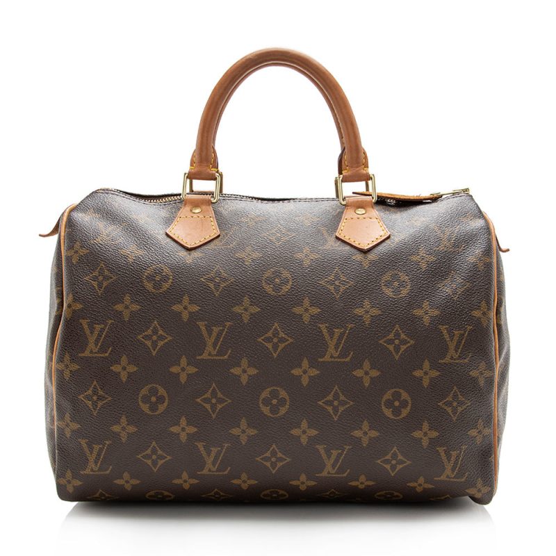 Louis Vuitton Vintage Monogram Canvas Speedy 30 Satchel (SHF-16685) - Image 15