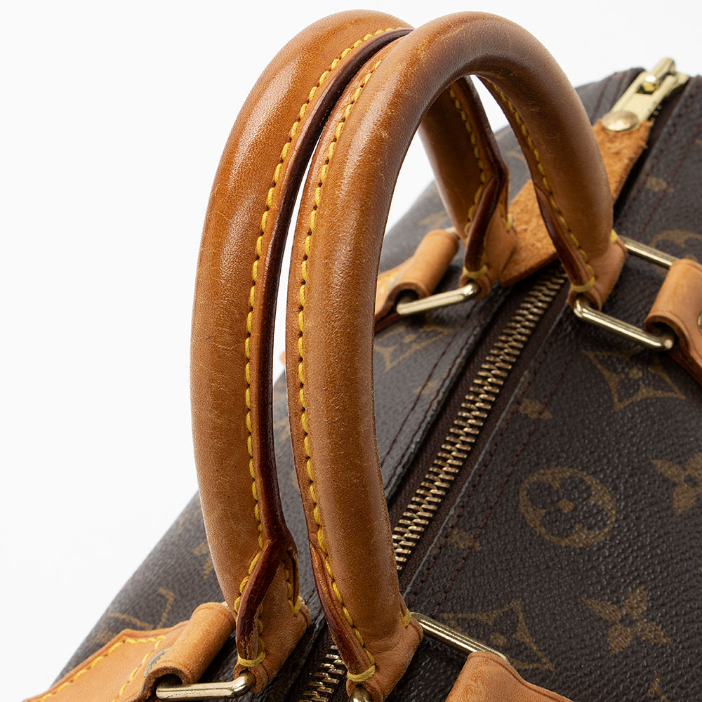 Louis Vuitton Vintage Monogram Canvas Speedy 30 Satchel (SHF-18386) - Image 9