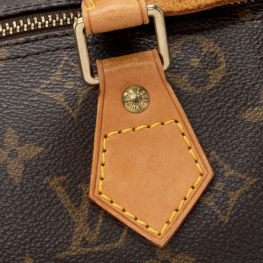 Louis Vuitton Vintage Monogram Canvas Speedy 30 Satchel (SHF-18386) - Image 13