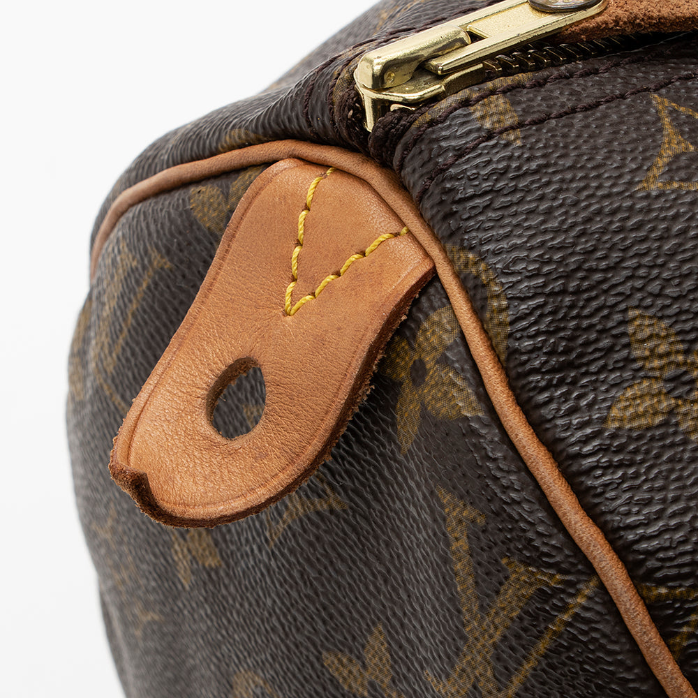 Louis Vuitton Vintage Monogram Canvas Speedy 30 Satchel (SHF-18387) - Image 10