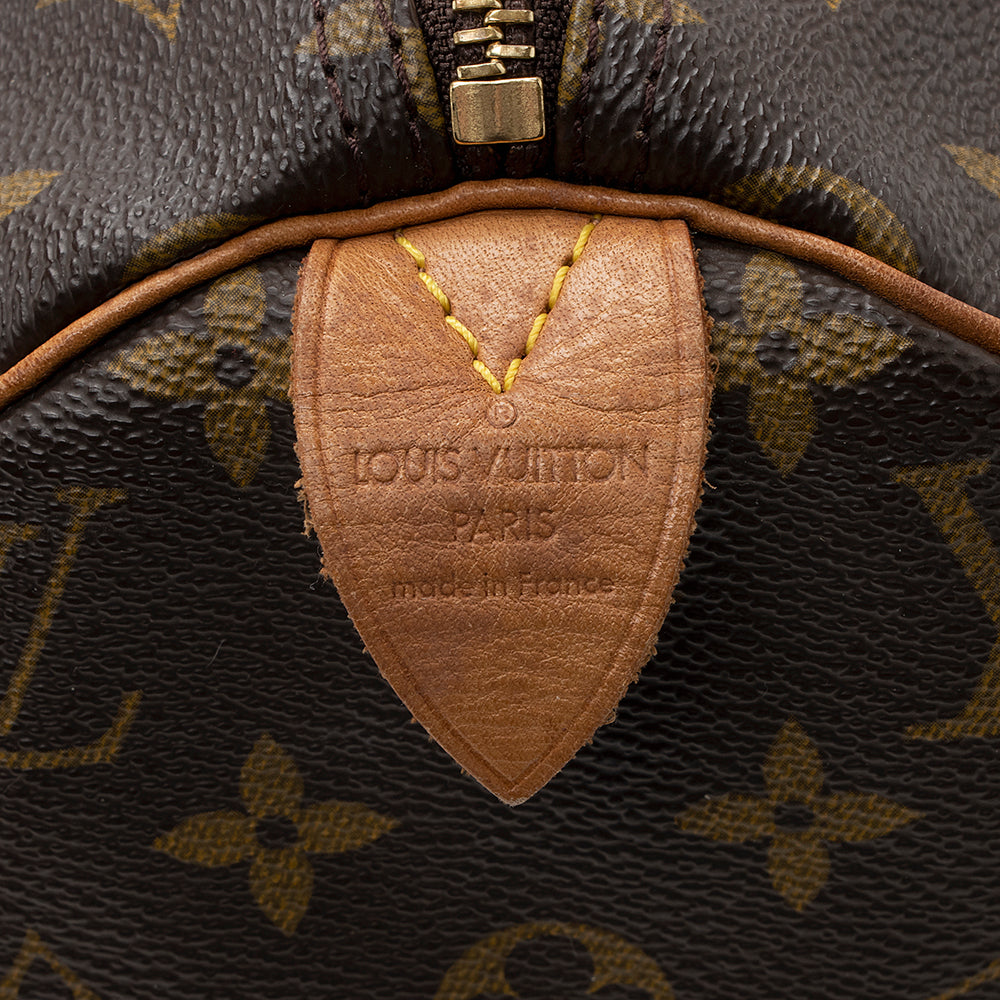 Louis Vuitton Vintage Monogram Canvas Speedy 30 Satchel (SHF-18387) - Image 7