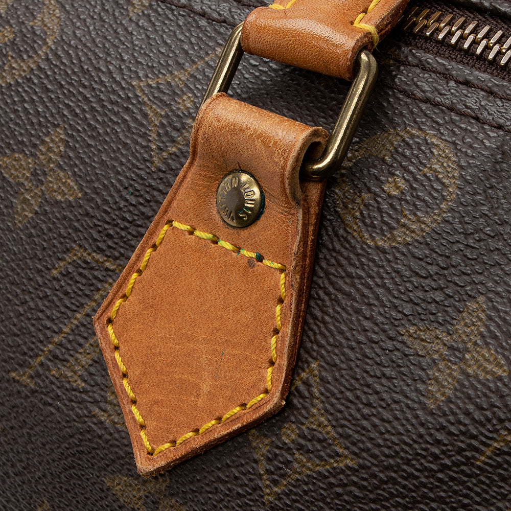 Louis Vuitton Vintage Monogram Canvas Speedy 30 Satchel (SHF-18388) - Image 10
