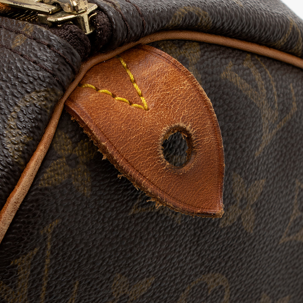 Louis Vuitton Vintage Monogram Canvas Speedy 30 Satchel (SHF-18388) - Image 15