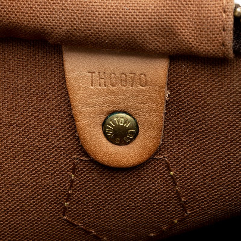 Louis Vuitton Vintage Monogram Canvas Speedy 30 Satchel - FINAL SALE (SHF-19138) - Image 5