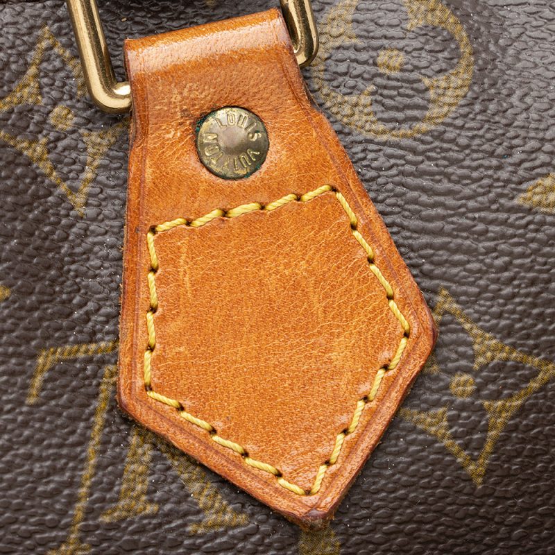 Louis Vuitton Vintage Monogram Canvas Speedy 30 Satchel - FINAL SALE (SHF-20194) - Image 19