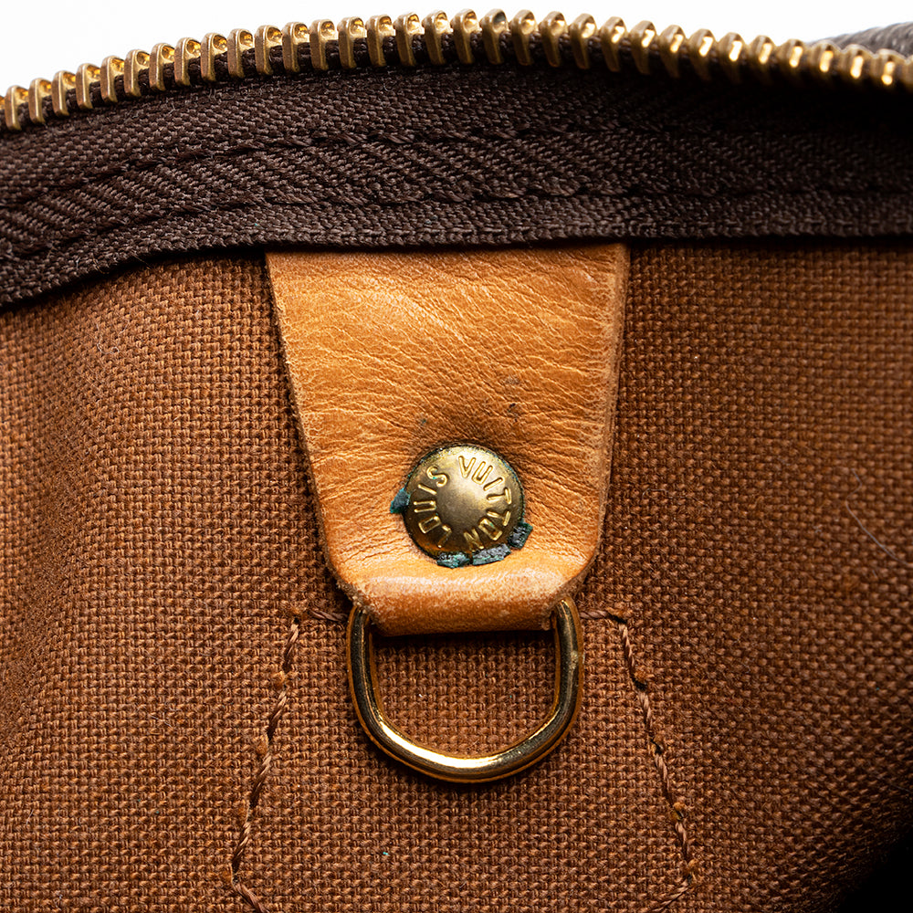 Louis Vuitton Vintage Monogram Canvas Speedy 30 Satchel - FINAL SALE (SHF-20332) - Image 13
