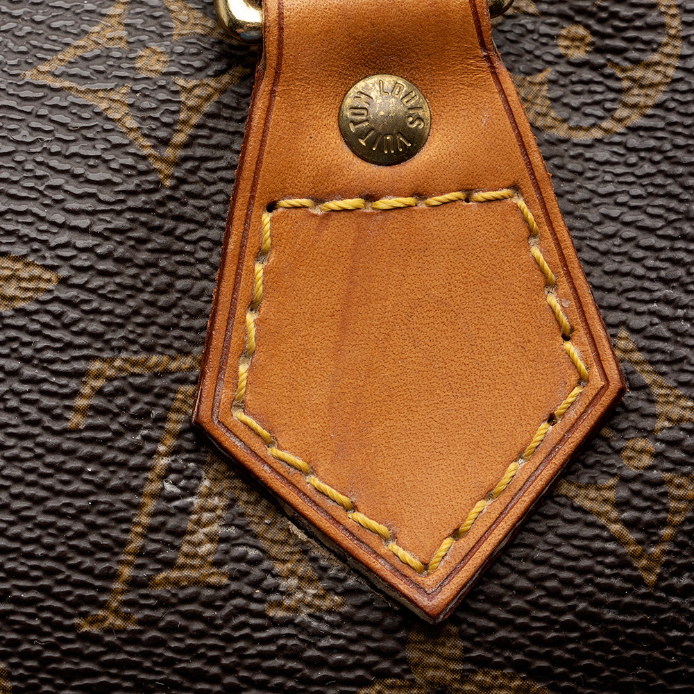 Louis Vuitton Vintage Monogram Canvas Speedy 30 Satchel (SHF-21508) - Image 13