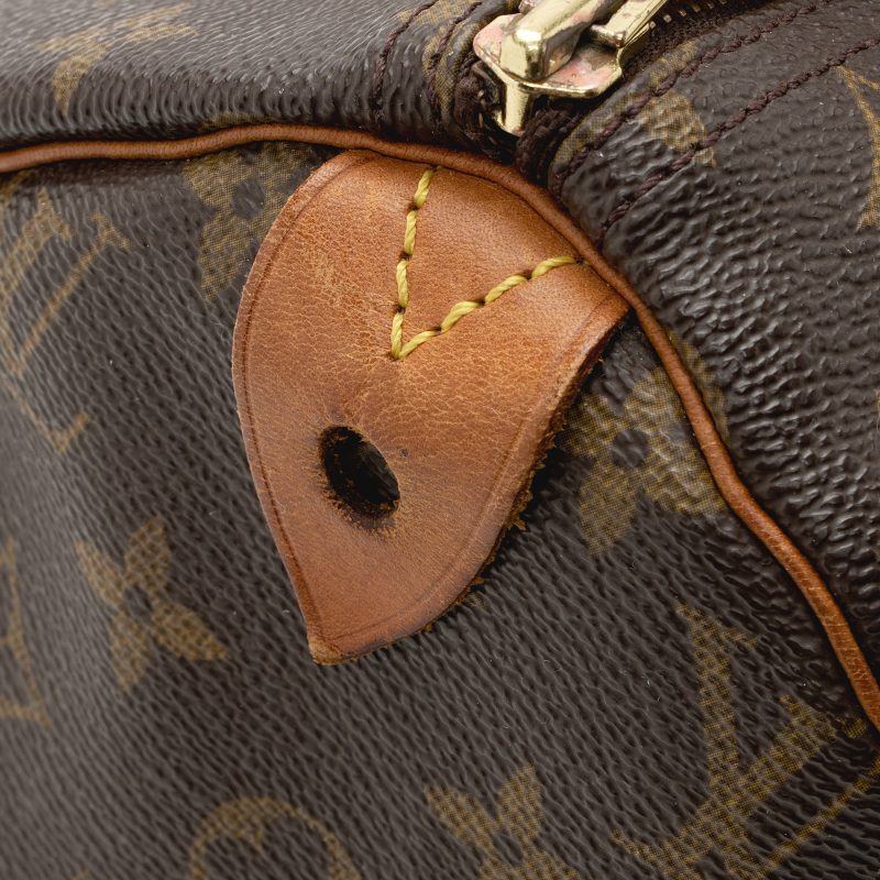 Louis Vuitton Vintage Monogram Canvas Speedy 30 Satchel (SHF-22320) - Image 17