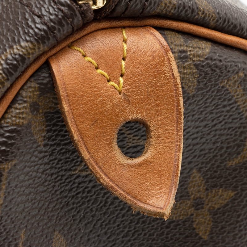 Louis Vuitton Vintage Monogram Canvas Speedy 30 Satchel (SHF-JYOyfJ) - Image 16