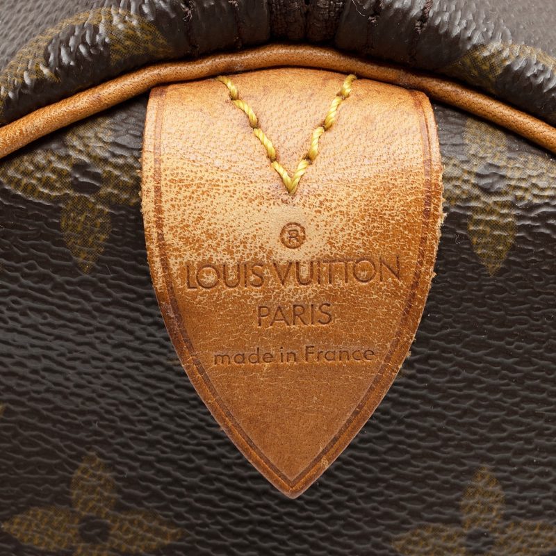 Louis Vuitton Vintage Monogram Canvas Speedy 30 Satchel (SHF-JYOyfJ) - Image 7