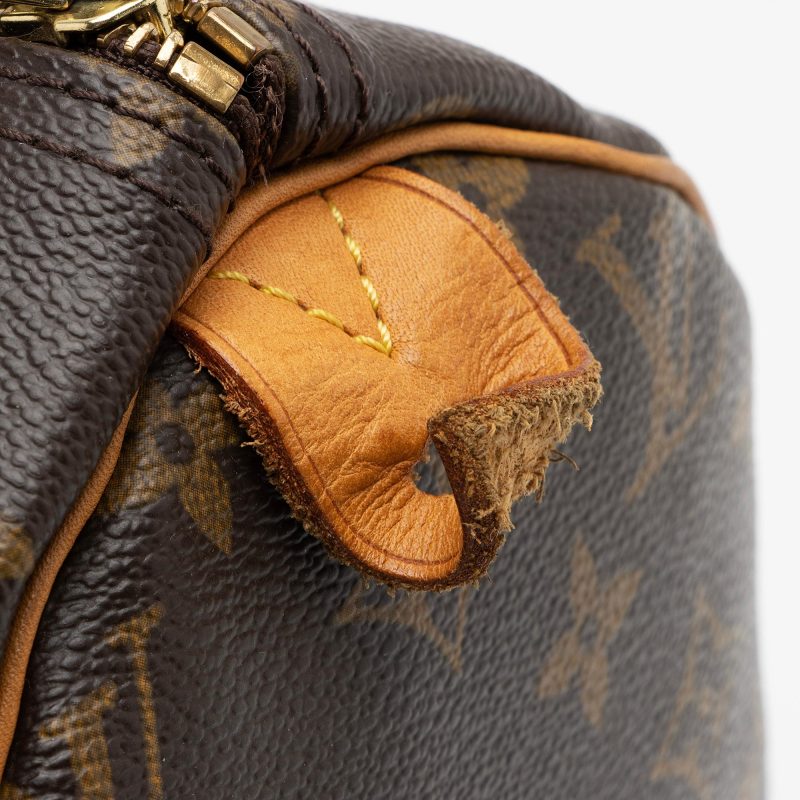 Louis Vuitton Vintage Monogram Canvas Speedy 30 Satchel (SHF-vrJMdC) - Image 11
