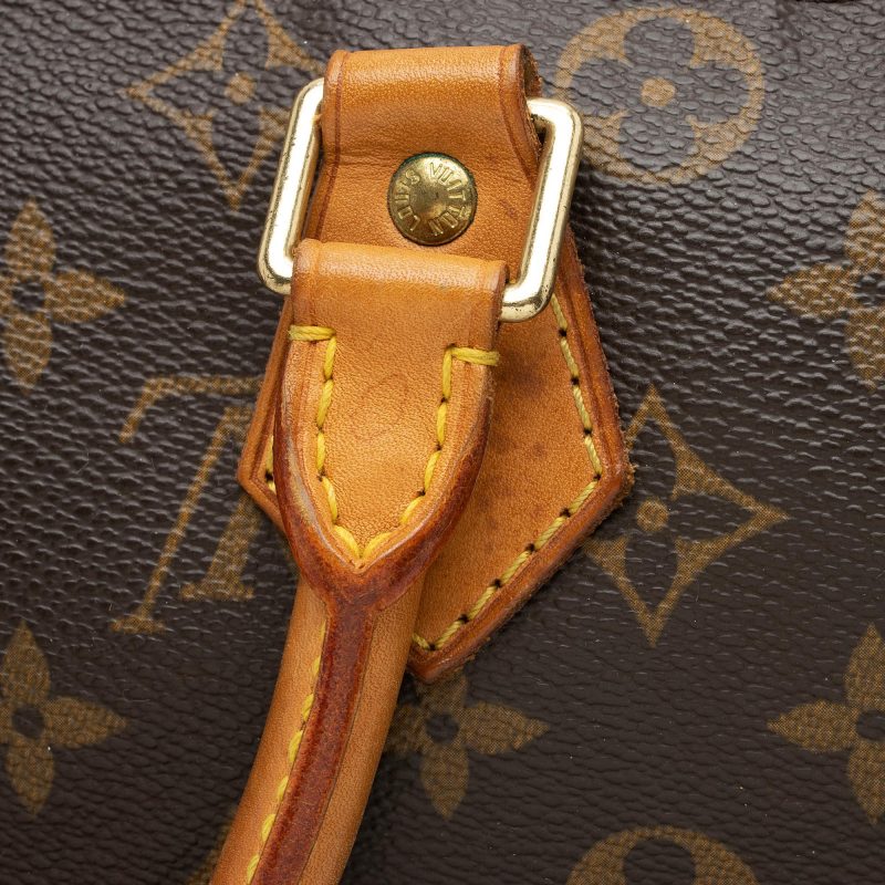 Louis Vuitton Vintage Monogram Canvas Speedy 30 Satchel (SHF-vrJMdC) - Image 13