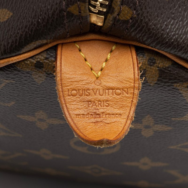 Louis Vuitton Vintage Monogram Canvas Speedy 30 Satchel (SHF-vrJMdC) - Image 7