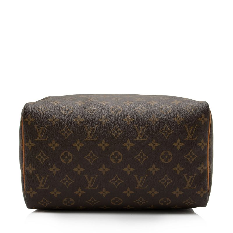 Louis Vuitton Vintage Monogram Canvas Speedy 30 Satchel (SHF-nThtxr) - Image 3