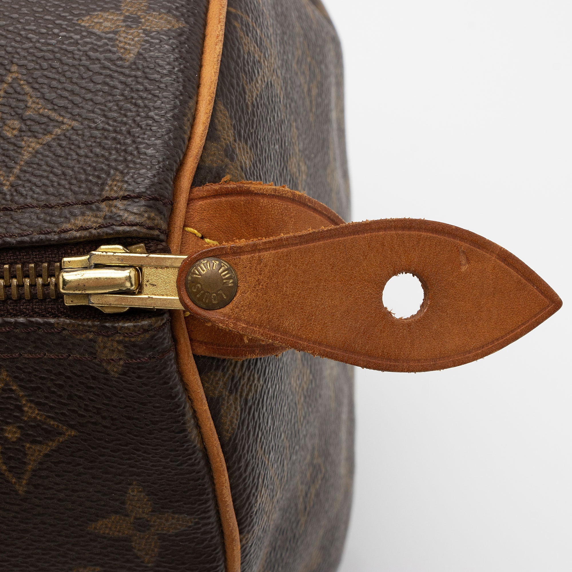 Louis Vuitton Vintage Monogram Canvas Speedy 30 Satchel (SHF-nThtxr) - Image 7