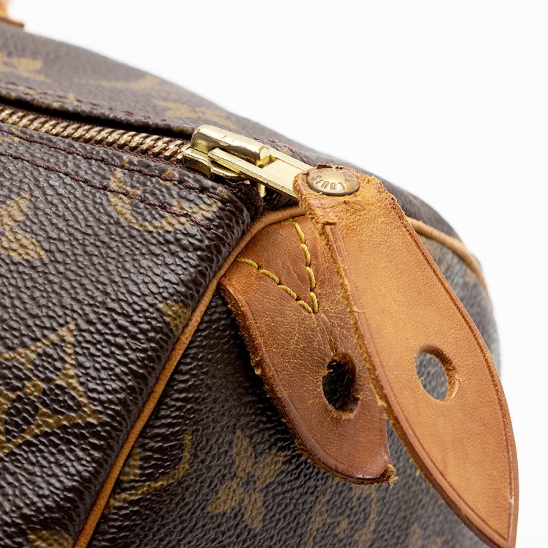 Louis Vuitton Vintage Monogram Canvas Speedy 35 Satchel (SHF-15810) - Image 14