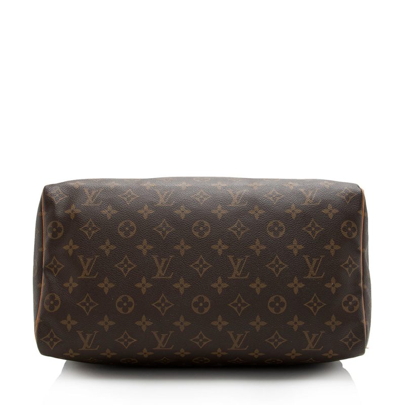 Louis Vuitton Vintage Monogram Canvas Speedy 35 Satchel (SHF-16148) - Image 3