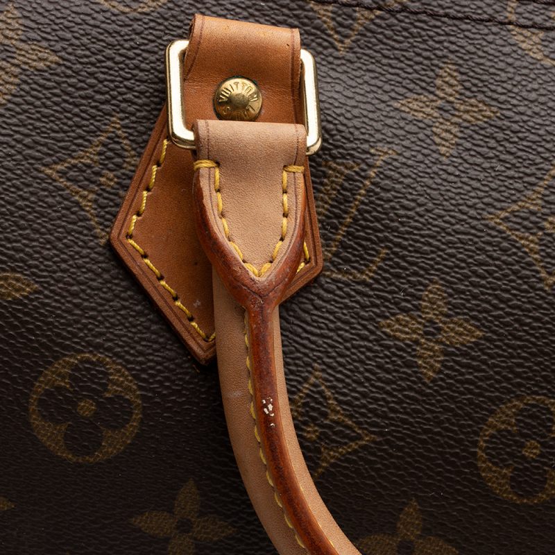 Louis Vuitton Vintage Monogram Canvas Speedy 35 Satchel (SHF-16148) - Image 14