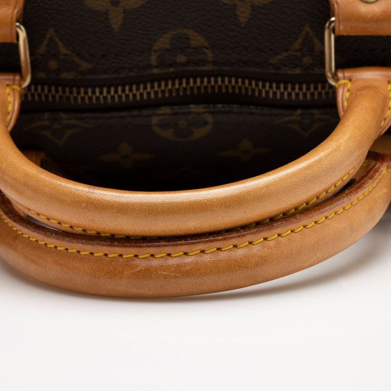 Louis Vuitton Monogram Canvas Speedy 35 Satchel (SHF-16728) - Image 12