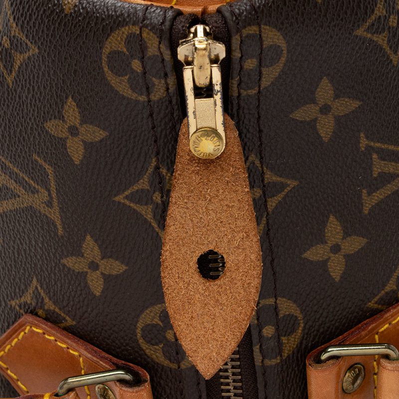 Louis Vuitton Monogram Canvas Speedy 35 Satchel (SHF-18363) - Image 8