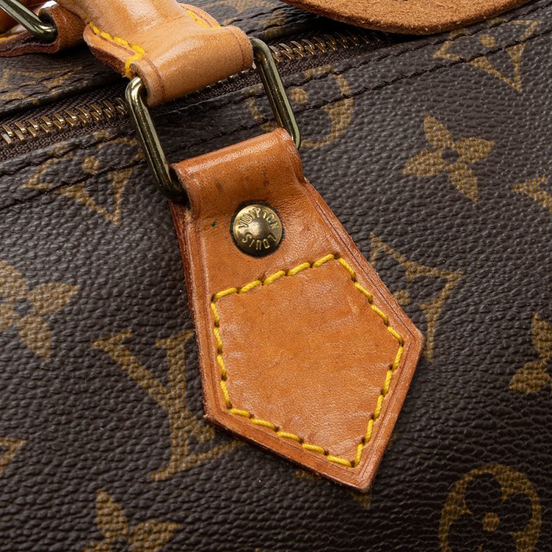 Louis Vuitton Monogram Canvas Speedy 35 Satchel (SHF-18363) - Image 17