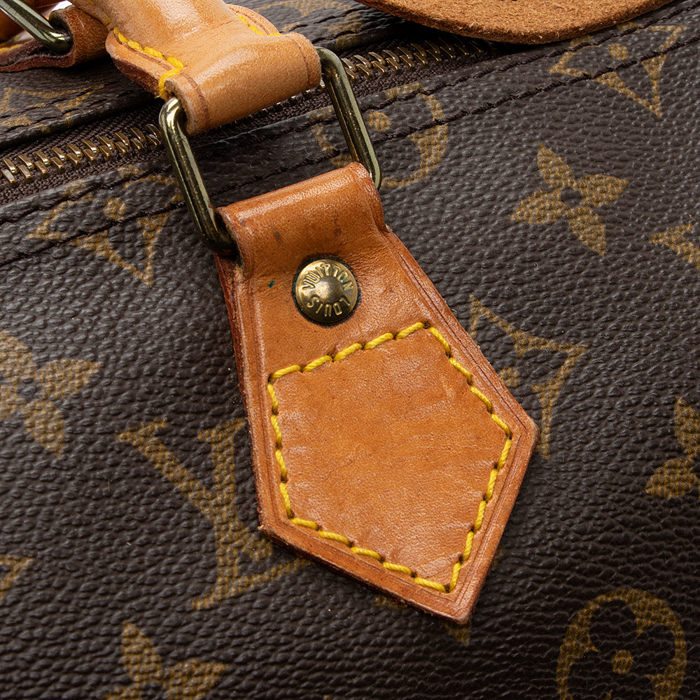 Louis Vuitton Monogram Canvas Speedy 35 Satchel (SHF-18363) - Image 17